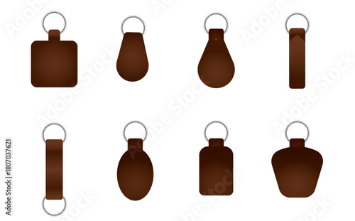 KEY CHAINS LEATHER VECTOR 