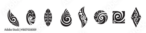 Koru Maori Vector.