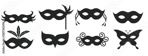 masquerade ball icon vector