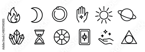 logistics and shipping icons collection essential elements