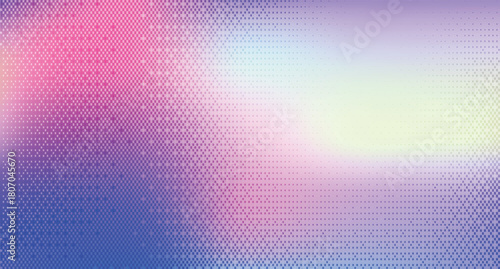 Minimal bitmap texture featuring pixel layout and pastel gradient. Great fit for y2k-inspired backgrounds or design overlays. Vector illustration