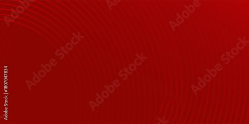 Red abstract background with glowing geometric lines. Trendy natural good monocrome line old nice good modern simple art