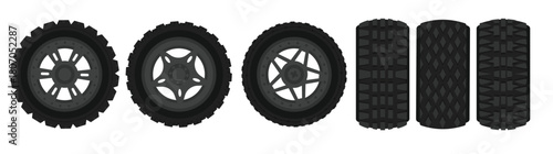 Off Road vector illustration