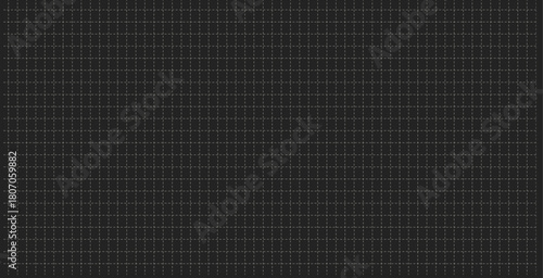 Paper background with grid and blueprint pattern. Graph layout used for technical drawing, line art, and educational design. Vector black and white illustration