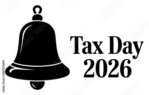 tax day 2026 reminder icon