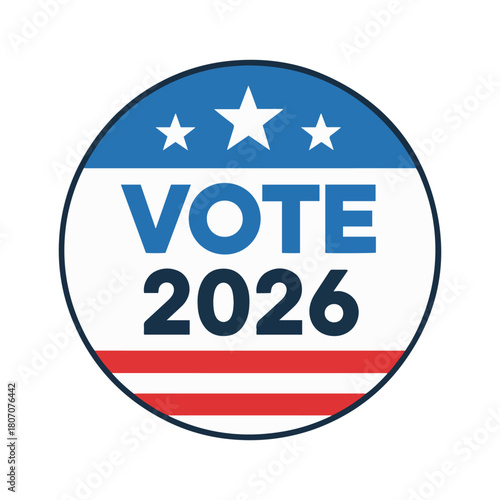 usa midterm 2026 vote icon