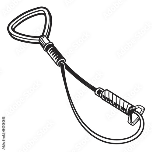 knife on a white background