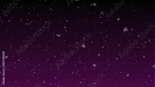 Snow Fall Magenta Pink