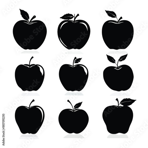 apple silhouette