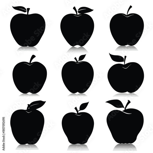 apple silhouette