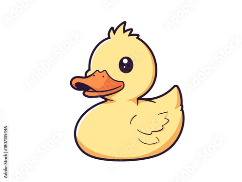 Cute Duck Cartoon Design Very Cool
