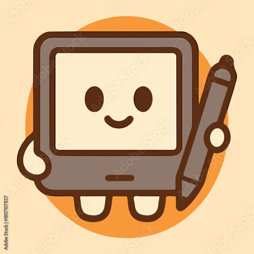 Coffee cup reading a book scholar barista cozy cafe study mascot icon