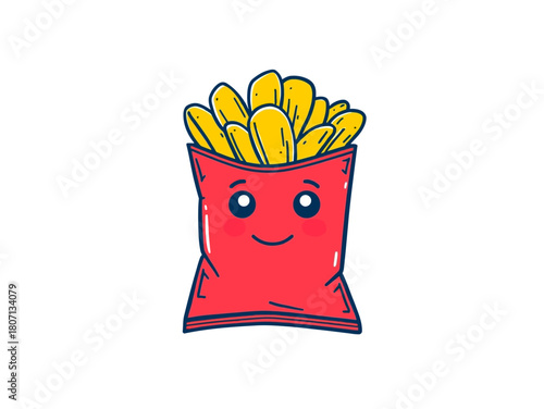 Cute Potato Chip Design Very Cool
