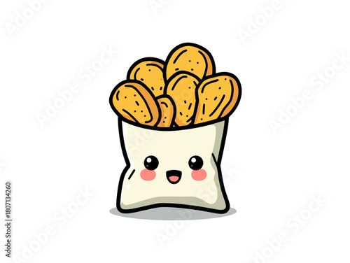 Cute Potato Chip Design Very Cool
