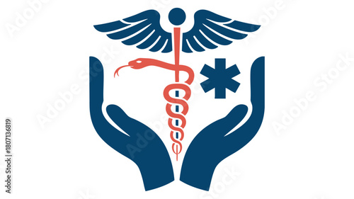 Healthcare medical emblem design