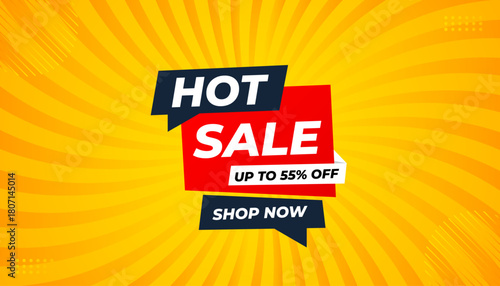 Hot sale price offer deal vector labels templates. Product discount festival tag design. Super Sale pormotion banner template. Flat sale Vector Illustration.