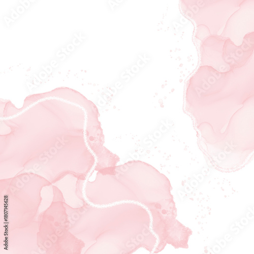 Pink Marble Texture Background
