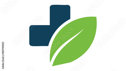 Natural health and wellness logo