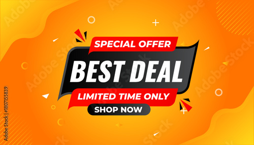 Best Deals Sale Banner Design Sale template. Best deal banner, Sales banner Vector design promotion for digital and print market
