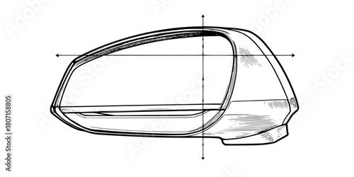 Vintage Sidecar: Retro Ride | Clean, isolated vector art for creative projects.
