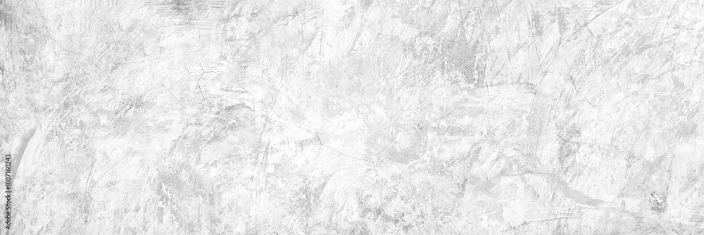 Naklejka premium Old wall panorama texture cement dirty gray with black background abstract grey and silver color design are light with white background.