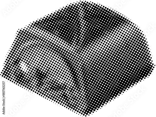 Halftone candy chocolate dessert