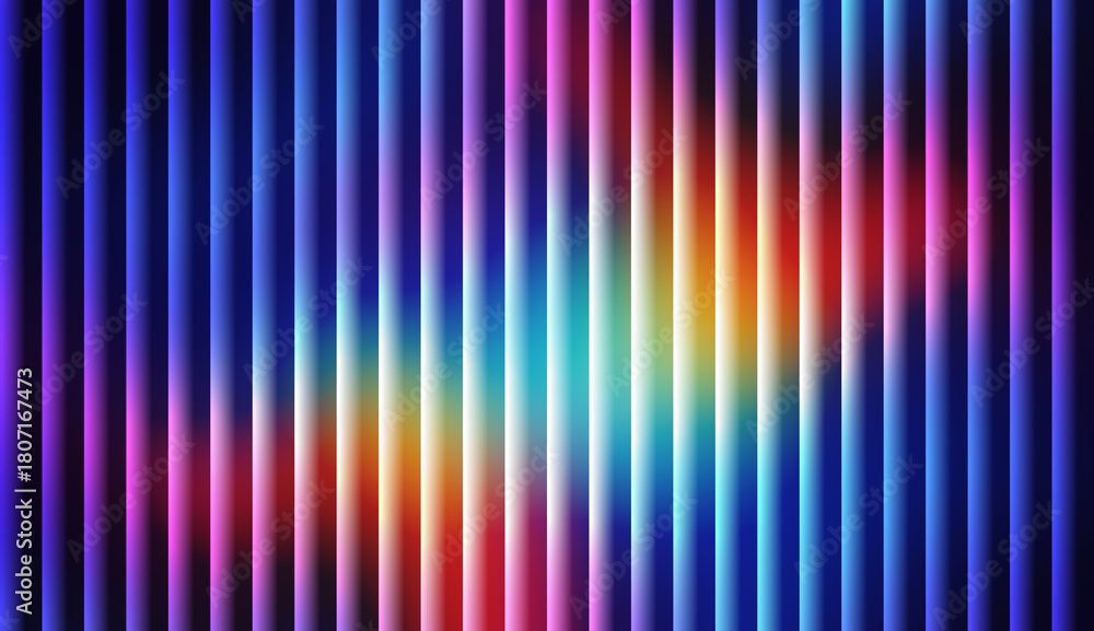 Fototapeta premium Vibrant Gradient Glass Effect Background with Colorful Light Streaks