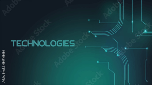 Futuristic Technologies Circuit Board Design for Technological Advancements and Innovation