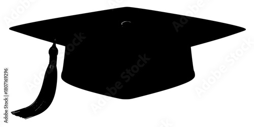 Academic Triumph: Capstone Knowledge | Clean, isolated vector art for creative projects.