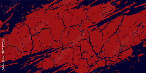 red black brush Car sticker wrap pattern banner abstract sporty lines black orange color combination grunge brush modern pattern racing motorsport vector design. eps 10