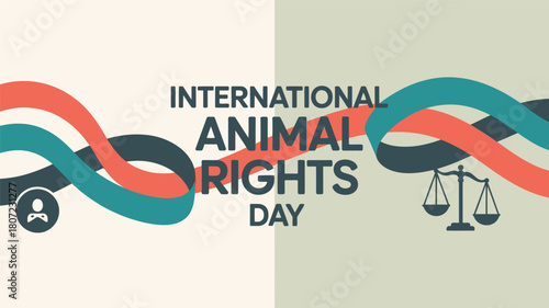 International Animal Rights Day Illustration 