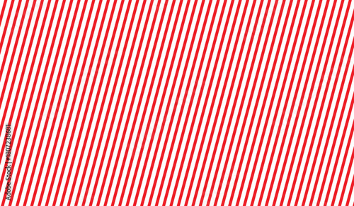 Striped candy cane seamless pattern for Christmas or New Year decoration, red and white diagonal stripes background