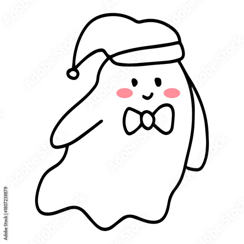 Charming Cute Ghost Illustrations for Halloween and Spooky Themes. halloween ghost