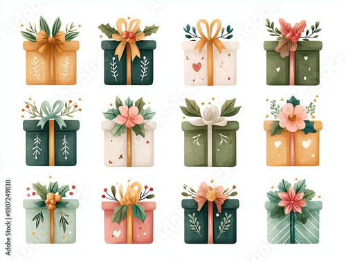 a cohesive Christmas theme ...