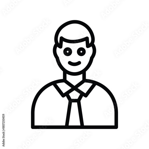 Professor line icon , vector, pixel perfect, illustrator file 

