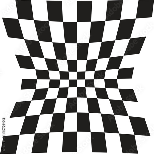  black and white cube optical illusion vector Abstract background.