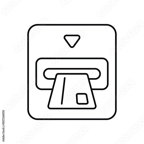 Atm Card Payment vector icon