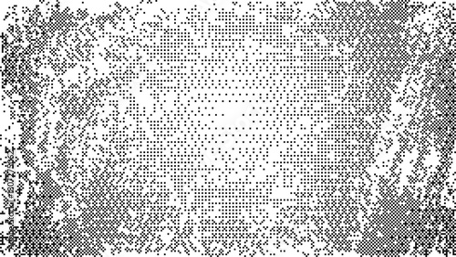 Subtle halftone grunge urban vector with a distressed textured background creating an abstract mild rough effect for modern design