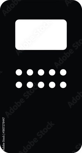 Modern riot shield with window tactical security equipment for law enforcement and protection vector