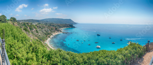Fototapeta Naklejka Na Ścianę i Meble -  Natural landscape in Capo Vaticano, on the Tyrrhenian Sea, Italy