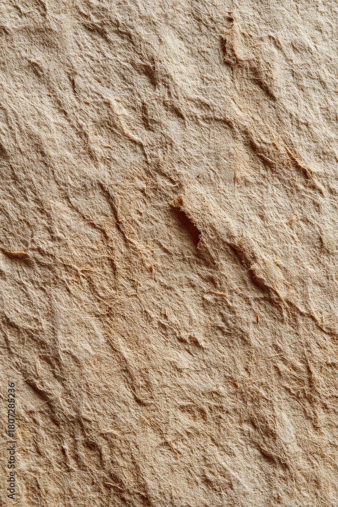 Naklejka premium Abstract Rough Stone Texture - Earthy Beige and Reddish-Brown Layers, Natural Weathered Surface.