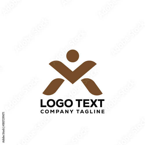 mv or mv letter logo design