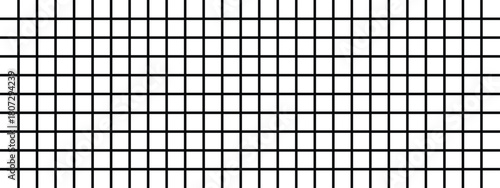 Seamless square mesh pattern. Square wire fence mesh. Simple grid lines in retro design perfect for wallpapers textile prints and surface decoration. Seamless metal grid pattern in vector.