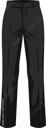 Black dress pants for men - formal wear