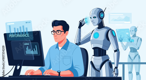 Human and AI collaboration: A modern depiction of technology and business progress