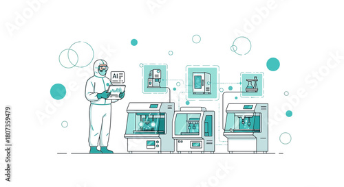 Advancements in medical device manufacturing with automated systems and human oversight for