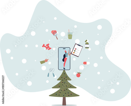 Weight loss with mobile app. diet plan with healthy food and vitamin supplements, sport workout in gym.life and employment of people.