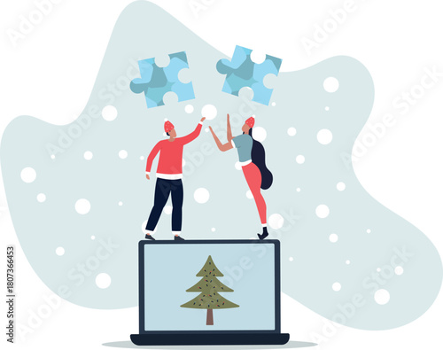 Content marketing strategy for audience engagement.flat vector illustration.life and employment of people.