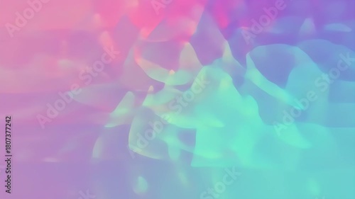 Soft Pastel Color Abstract Background with Gentle Swirls and Blurred Shapes for Creative Use