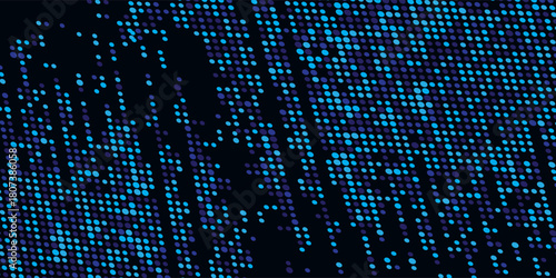 Cryptocurrency blockchain network background. Bright glowing symbols. Futuristic big data information. Graphic concept for your design